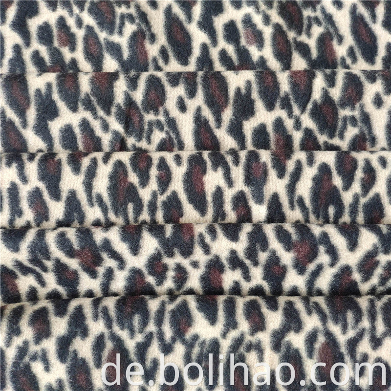 cheetah printed polar fleece